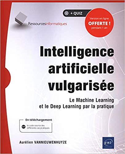Aurelien Vannieuwenhuyze - Livre Intelligence artificielle
